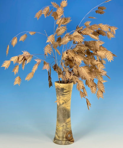 TWIG VASE TURNED FROM BUCKEYE BURL